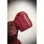 Chic / Belle Bordeaux Glitter Robe De Bal 2025 Princesse Encolure Carrée Gonflée Manches Courtes Dos Nu Longue Promo Robe De Ceremonie