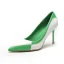 Chic / Beautiful Two Tone Black Street Wear Pumps 2022 8 cm Stiletto Heels Pointed Toe Pumps High Heels