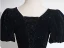 Elegant Black Glitter Prom Dresses 2024 A-Line / Princess Square Neckline Short Sleeve Backless Floor-Length / Long Formal Dresses