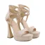 Unusual Black Rhinestone Cocktail Party Womens Shoes 2022 13 cm Stiletto Heels Open / Peep Toe Sandals High Heels