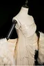 Sexy Champagner Strass Pailletten Abendkleider 2025 Meerjungfrau Spaghettiträger Ärmellos Rückenfreies Sweep / Pinsel Zug Abend Festliche Kleider