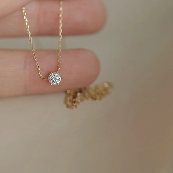 Charmant Doré Argent sterling Zircon Colliers Accessorize 2023