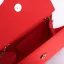 Chic / Belle Fushia Faux Diamant Satin Soirée Pochette 2023