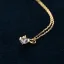 Charming Gold Sterling Silver Rhinestone Prom Necklaces 2023 Accessories