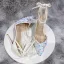 Charming Royal Blue Sequins Evening Party Womens Sandals 2022 12 cm Stiletto Heels Ankle Strap Pointed Toe Womens Shoes High Heels
