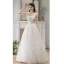 Elegant White Pearl Lace Butterfly Prom Dresses 2023 A-Line / Princess Spaghetti Straps Sleeveless Backless Floor-Length / Long Formal Dresses