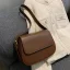 Vintage Eenvoudige Koffie Straatkleding PU Handtas 2024