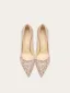 Sparkly Champagne Sequins Wedding Shoes 2025 10 cm Stiletto Heels Pointed Toe Wedding Pumps High Heels