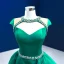 High-end Vintage / Retro Dark Green Satin Prom Dresses 2022 Trumpet / Mermaid Scoop Neck Sleeveless Backless Rhinestone Sash Court Train Prom Formal Dresses