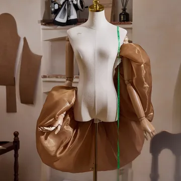 Elegante Khaki Organza Sjaal Jassen Wraps 2024