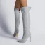 Chic / Beautiful Black Suede Street Wear Winter Womens Boots 2023 11 cm Stiletto Heels Pointed Toe Boots High Heels