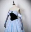 Schöne Himmelblau Schmetterling Ballkleider 2025 Ballkleid Off Shoulder Ärmellos Rückenfreies Schleife Lange Festliche Kleider