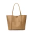 Fashion Women Khaki Bags Casual Leather Tote Bag Women's Bags Solid Color Holiday Handbag 2023