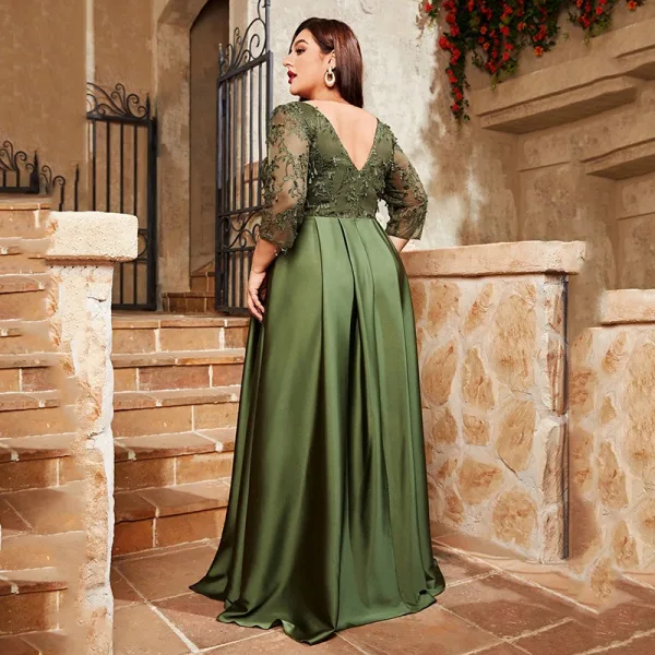 long evening dresses plus size Plus Size Off Shoulder Metallic Gown by Cinderella Divine CD210C – ABC  Fashion main image 1