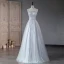 Scintillantes Gris Paillettes Robe De Soirée 2023 Robe Boule Faux Diamant Bretelles Spaghetti Sans Manches Dos Nu Longue Soirée Robe De Ceremonie