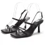 Sexy Beige Evening Party Womens Sandals 2022 7 cm Stiletto Heels Open / Peep Toe Sandals High Heels