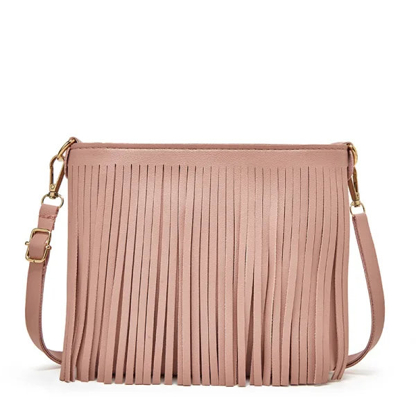Modest / Simple Grey Casual Tassel Women's Bags Messenger Bag 2023