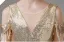 Glitzernden Gold Pailletten Geburtstag Lange Blumenmädchenkleider 2024 Ballkleid Rundhalsausschnitt Kurze Ärmel Rückenfreies