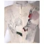 Élégant Champagne Paillettes En Dentelle Fleur Robe De Bal 2022 Robe Boule Col Haut Manches de cloche Longue Robe De Ceremonie
