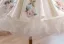 Vintage / Retro Ivory Appliques Beading Pearl Sequins Birthday Flower Girl Dresses 2026 Ball Gown Sleeveless Backless Short