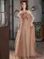 Charmant Rougissant Rose Robe De Soirée 2022 Princesse Bretelles Spaghetti Volants Sans Manches Dos Nu Perlage Longue Soirée Robe De Ceremonie