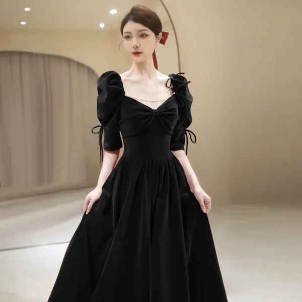 Short black winter formal dresses shop