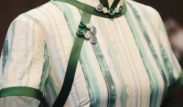 Vintage / Retro Dark Green Street Wear Tea-length Cheongsam 2024 Trumpet / Mermaid High Neck Short Sleeve