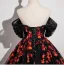 Elegant Black Sequins Prom Dresses 2025 Ball Gown Strapless Sleeveless Backless Floor-Length / Long Prom Formal Dresses