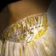Charming Champagne Prom Dresses 2022 A-Line / Princess Spaghetti Straps Rhinestone Tassel Sleeveless Backless Floor-Length / Long Formal Dresses