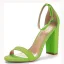 Sexy Rouge Daim Soirée Sandales Femme 2022 Bride Cheville 10 cm Talons Épais Peep Toes / Bout Ouvert Sandales Talons Hauts