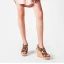 Vintage / Retro Leopard Print Street Wear Womens Sandals 2022 11 cm Wedges Open / Peep Toe Sandals