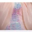Sexy Rougissant Rose Laser Paillettes Robe De Soirée 2023 Trompette / Sirène De l'épaule Manches Courtes Dos Nu Train De Balayage Soirée Robe De Ceremonie