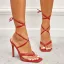 Fashion White Summer Cocktail Party Womens Sandals 2022 Ankle Strap 11 cm Stiletto Heels Open / Peep Toe Sandals High Heels