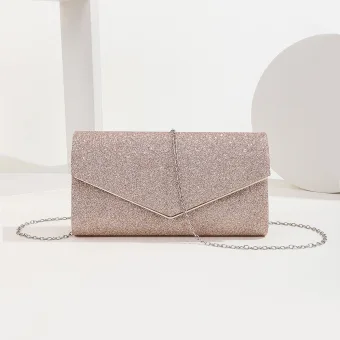 Bling Bling Champagne Sequins Evening Party Clutch Bags 2023