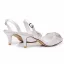Charming White Rhinestone Bow Evening Party Womens Sandals 2026 6 cm Stiletto Heels Pointed Toe Sandals High Heels
