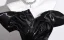 Elegant Black Bow Prom Dresses 2026 Ball Gown Off-The-Shoulder Short Sleeve Backless Floor-Length / Long Formal Dresses
