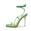 Sexy Brown Cocktail Party Womens Sandals 2022 Ankle Strap 11 cm Stiletto Heels Open / Peep Toe Sandals High Heels