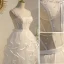 Seksowne Szampan Urodziny Kaskadowe Falbany Sukienki Na Impreze 2022 Princessa Spaghetti Pasy Perła Bez Rękawów Bez Pleców Kokarda Długie Koktajlowe Sukienki Wizytowe