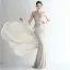 Sexy Burgundy Sequins Evening Dresses 2024 Trumpet / Mermaid Spaghetti Straps Sleeveless Backless Floor-Length / Long Evening Party Formal Dresses