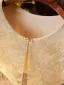 Vintage / Retro Champagne Handmade  Beading Tassel Prom shawl 2025