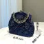 Vintage / Retro Navy Blue Beading Prom Clutch Bags 2024
