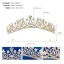 Charmant Doré Perle Faux Diamant Accessoire Cheveux Mariage 2023 Mariage Alliage