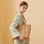 Fashion Women Khaki Bags Casual Leather Tote Bag Women's Bags Solid Color Holiday Handbag 2023