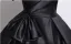 Vintage Schwarz Schleife Satin Ballkleider 2026 Ballkleid Off Shoulder Kurze Ärmel Rückenfreies Lange Festliche Kleider