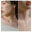 Charming Gold Sterling Silver Rhinestone Prom Necklaces 2023 Accessories