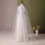 Elegant Hvide Rhinestone Gallakjoler 2024 Havfrue Høj Hals Ærmeløs Lange Galla Kjoler