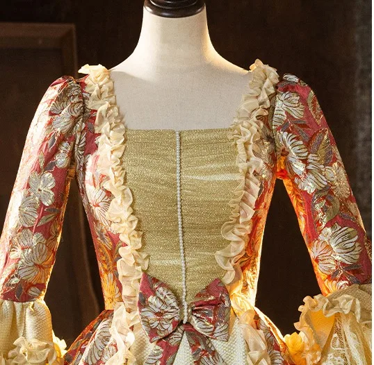 strapless open back dress Dress, 18th Century Venetian 38