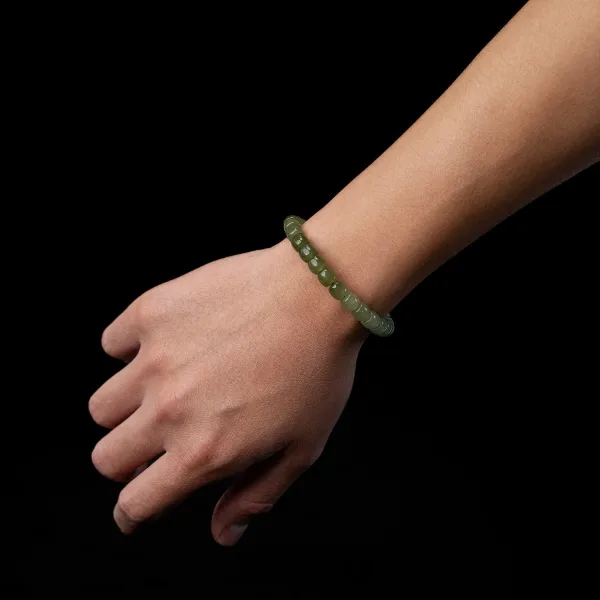 Simple Fait main Dégradé De Couleur Vert Jade Bracelets Accessorize 2026
