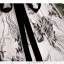 Elegant Black Printing Prom Dresses 2023 Ball Gown Square Neckline Puffy Short Sleeve Backless Bow Sash Floor-Length / Long Prom Formal Dresses