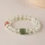 Chinese style Green Handmade  Jade Natural Crystal Bracelets 2025 Accessories